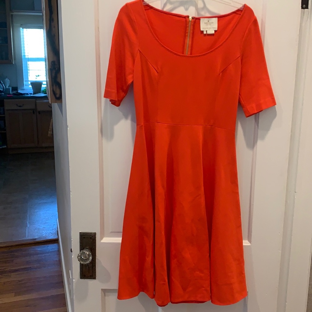 Kate spade orange dress
